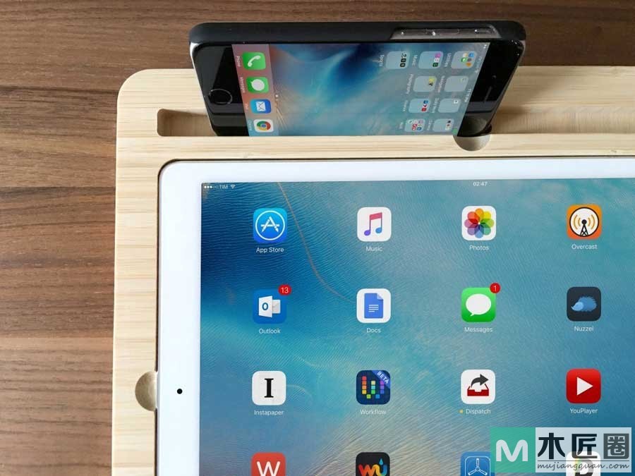 木工爱好者图解，一款最张扬的iPad收纳支架