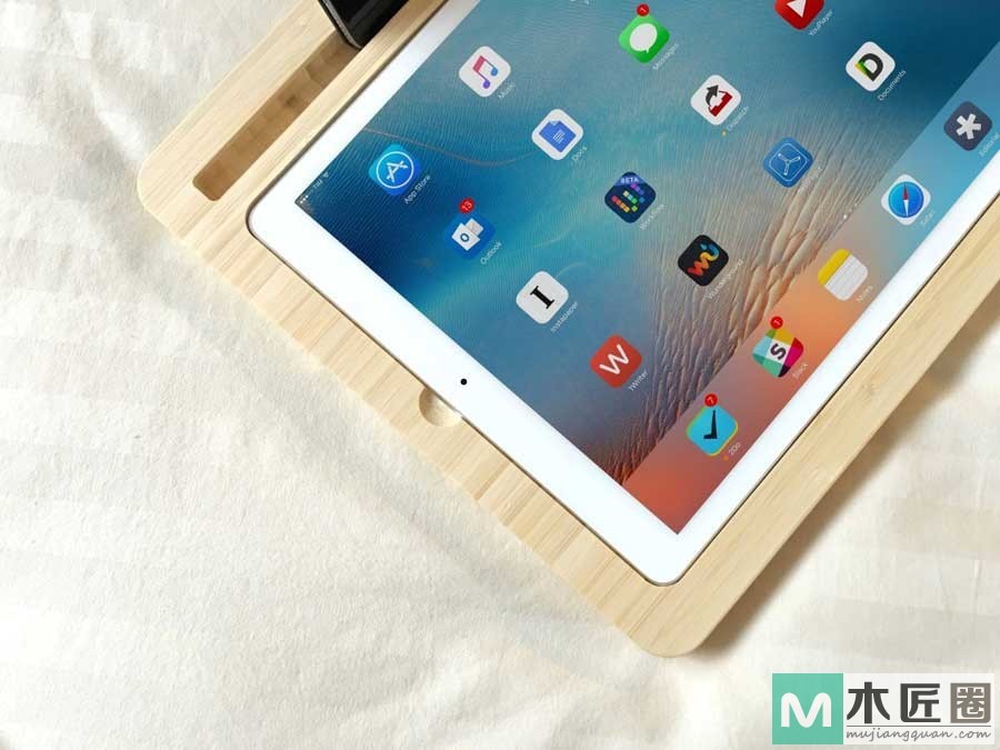 木工爱好者图解，一款最张扬的iPad收纳支架