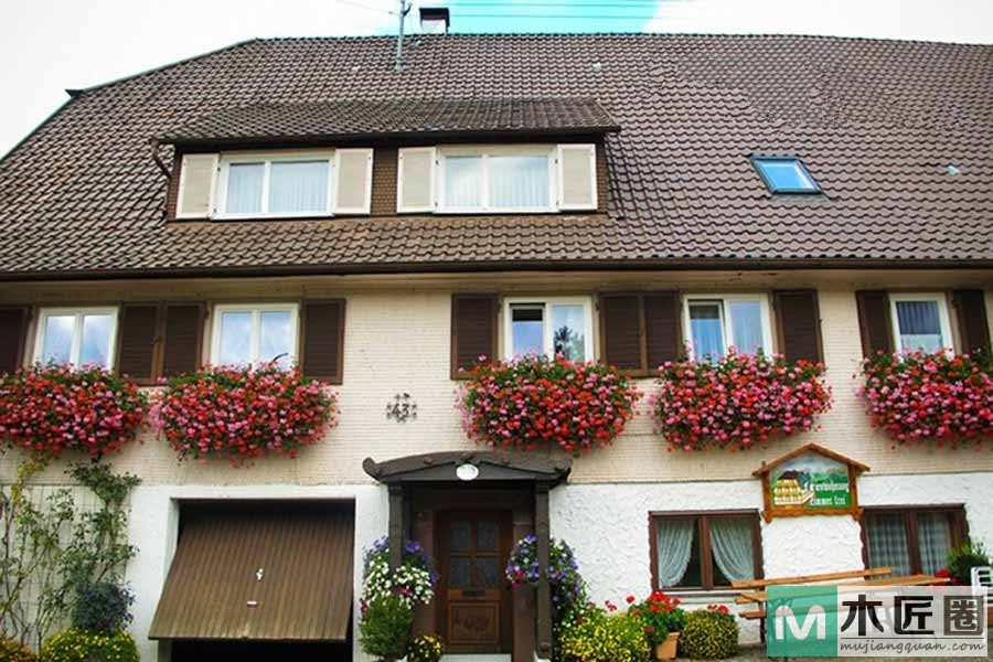 建筑设计的赏心悦目之感，德国的窗户是世界上最美！