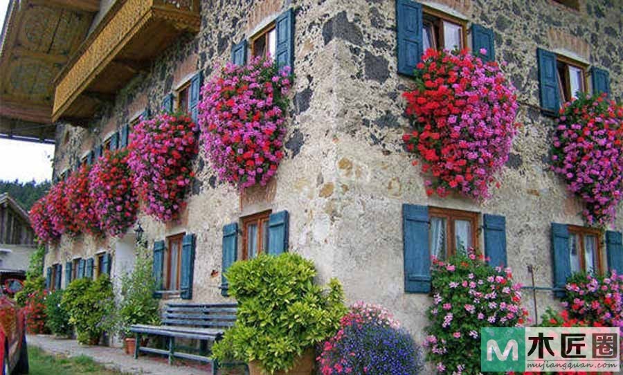 建筑设计的赏心悦目之感，德国的窗户是世界上最美！