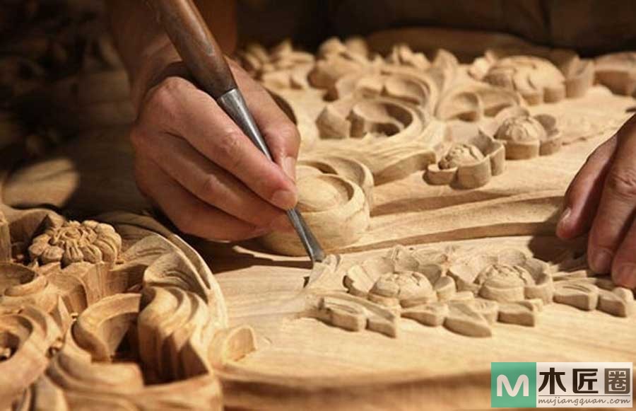 中国传统雕刻解析！木雕的基础雕刻技法技艺