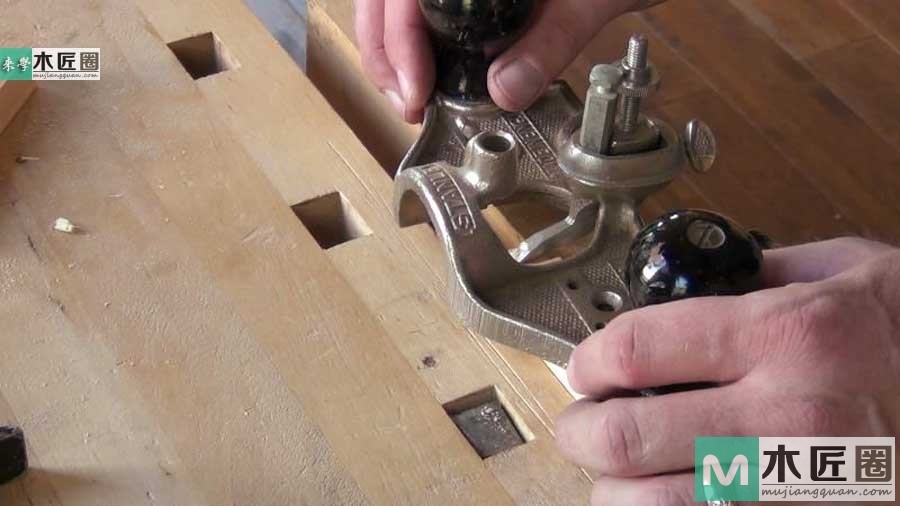 榫卯家具做法必学，如何制作榫卯之双平肩明榫的方法图解