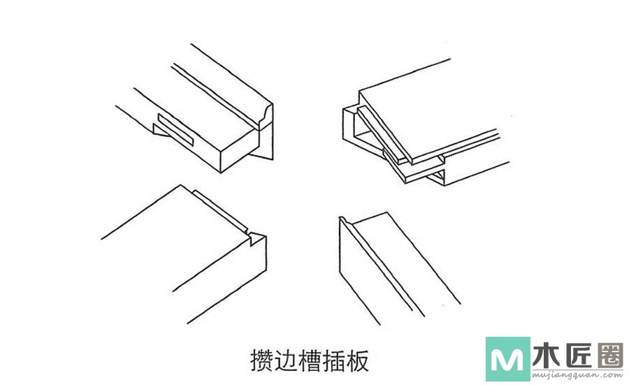 榫卯家具做法必学，如何制作榫卯之双平肩明榫的方法图解