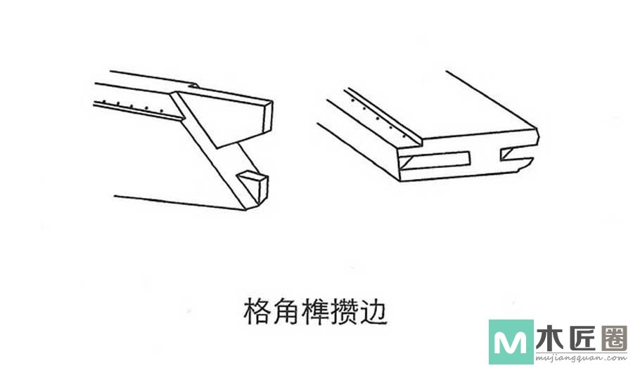 榫卯家具做法必学，如何制作榫卯之双平肩明榫的方法图解