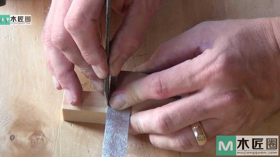 榫卯家具做法必学，如何制作榫卯之双平肩明榫的方法图解