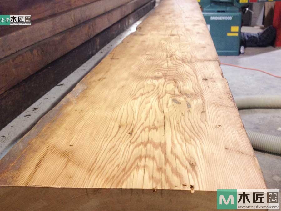 木工爱好者diy图解教学，最简易实木餐桌制作过程