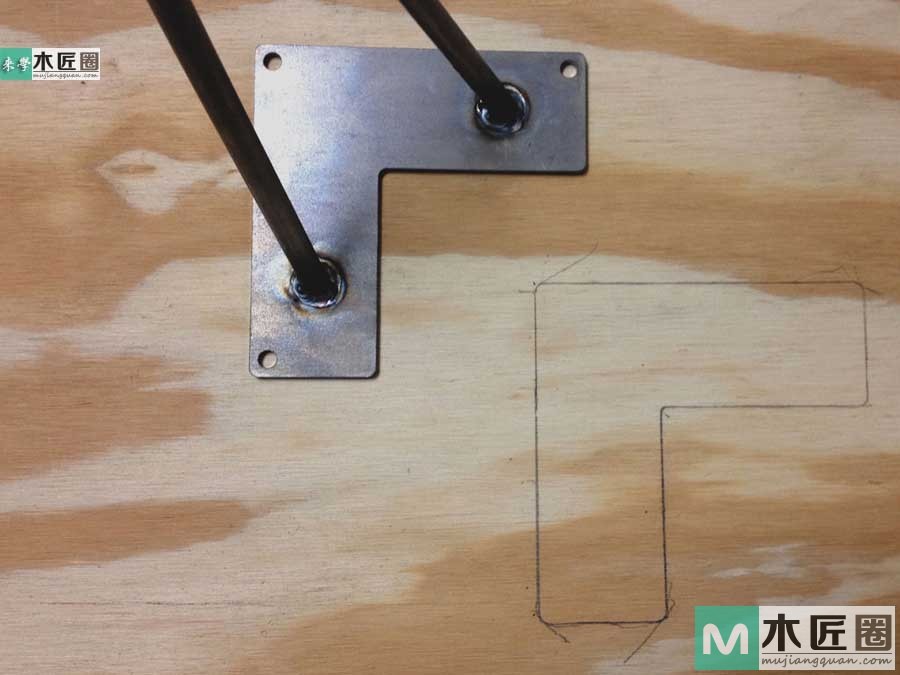 木工爱好者diy图解教学，最简易实木餐桌制作过程