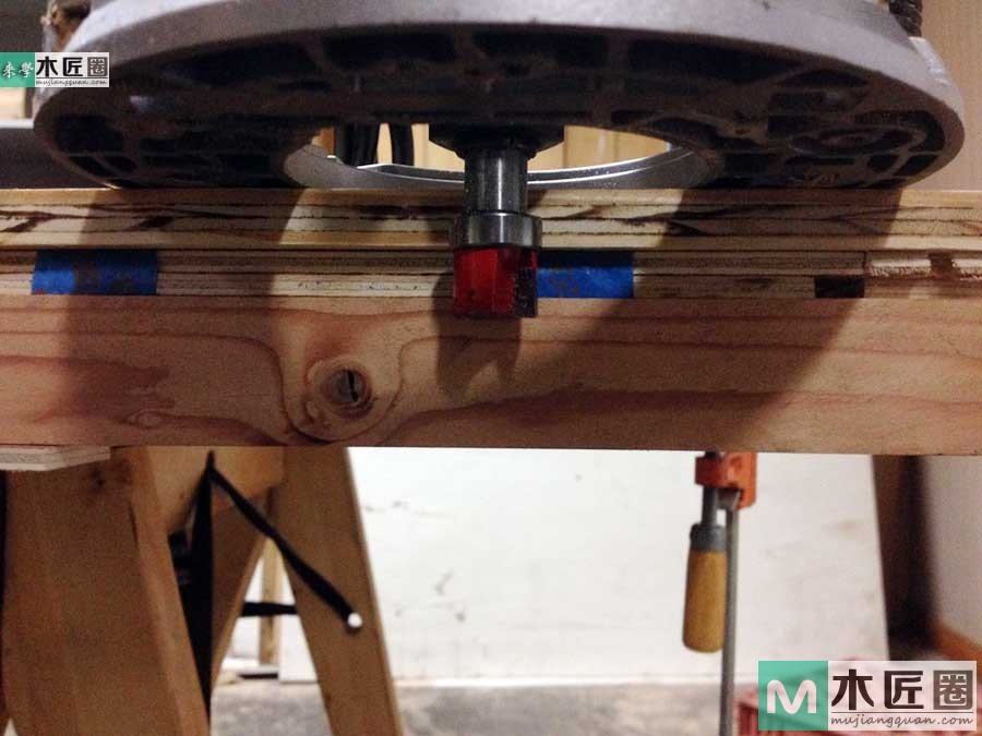 木工爱好者diy图解教学，最简易实木餐桌制作过程