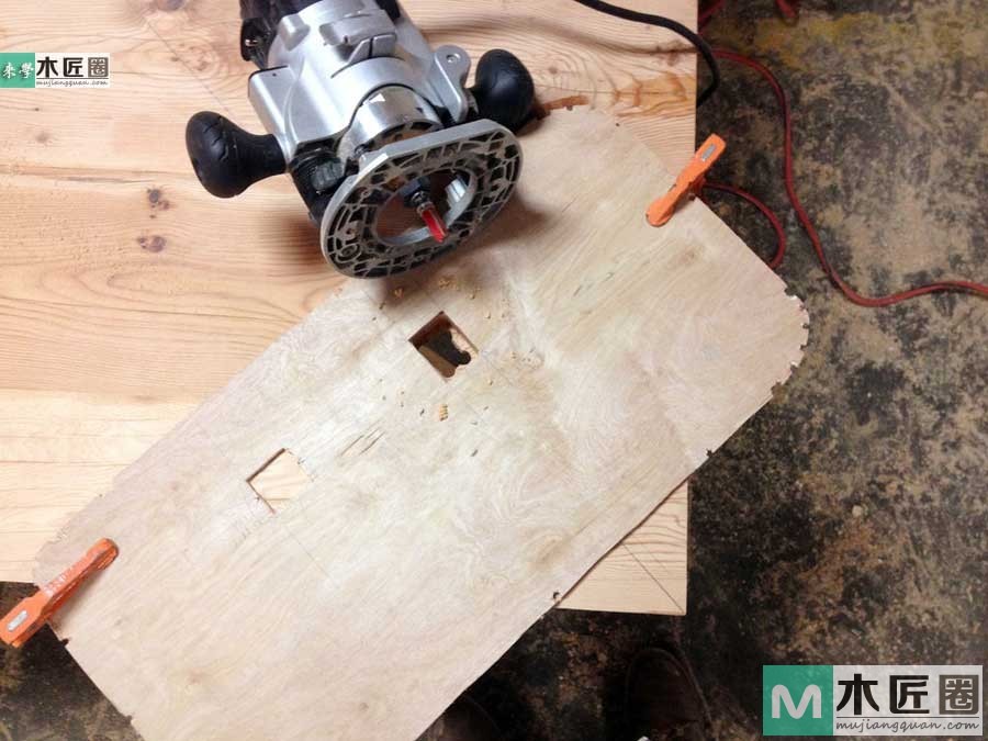 木工爱好者diy图解教学，最简易实木餐桌制作过程