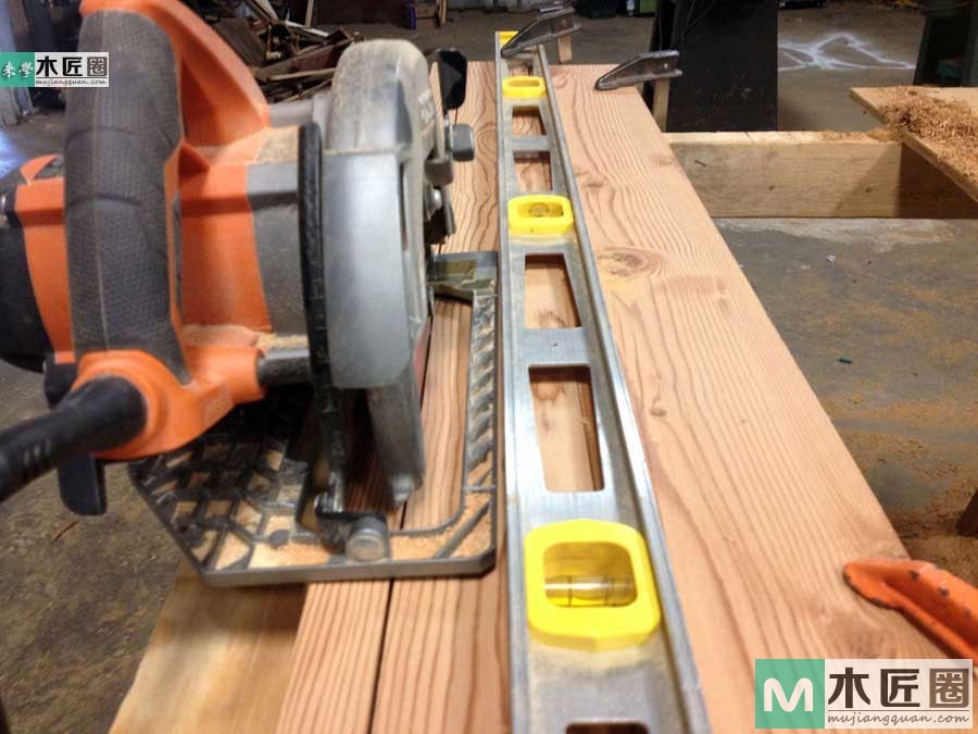 木工爱好者diy图解教学，最简易实木餐桌制作过程