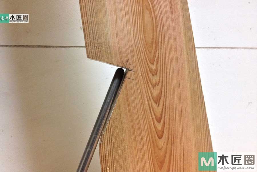 木工爱好者diy图解教学，最简易实木餐桌制作过程