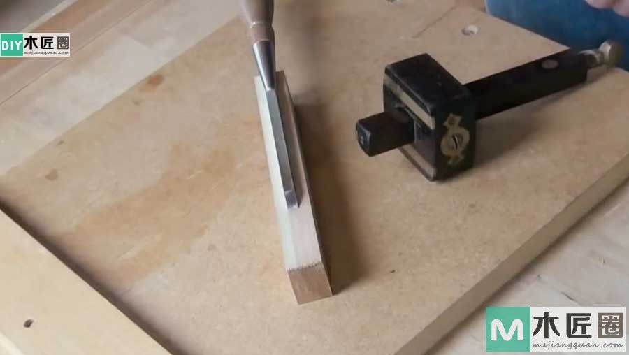 榫卯结构，是极为精巧的发明，图解斜肩榫结构的制作方法