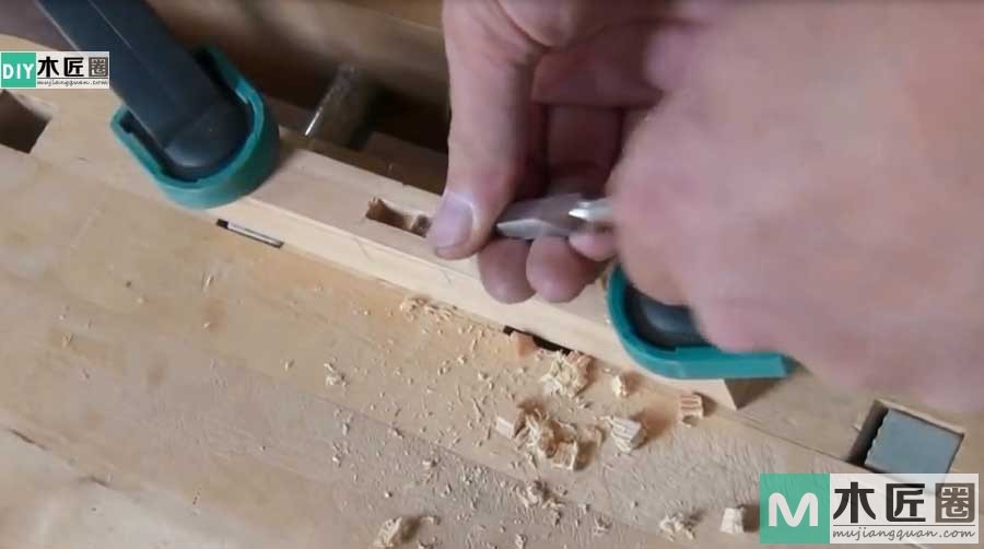 榫卯结构，是极为精巧的发明，图解斜肩榫结构的制作方法