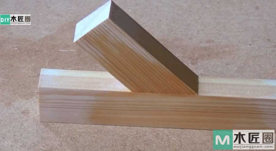 榫卯结构，是极为精巧的发明，图解斜肩榫结构的制作方法