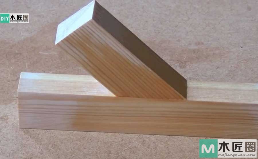 榫卯结构，是极为精巧的发明，图解斜肩榫结构的制作方法