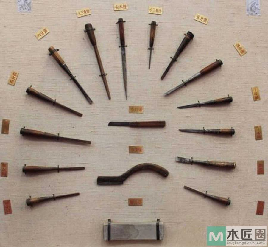中国传统木工工具，看你还认识几个！