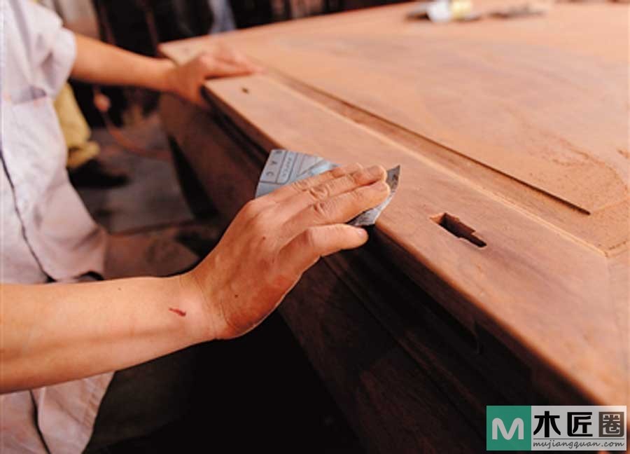 红木家具烫蜡工艺的方法和步骤，也是木材表面处理的方式