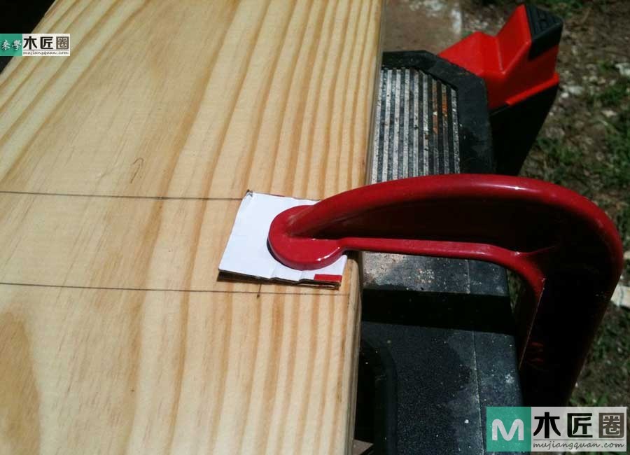 木工diy图解，自制简易原木榫卯书架