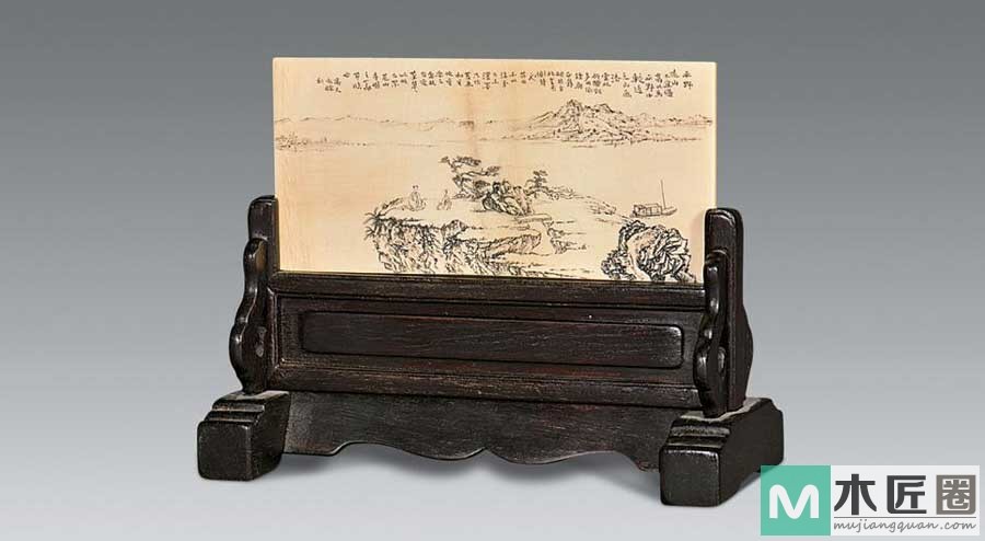 插屏，用来挡风和遮蔽，在室内起到装饰作用