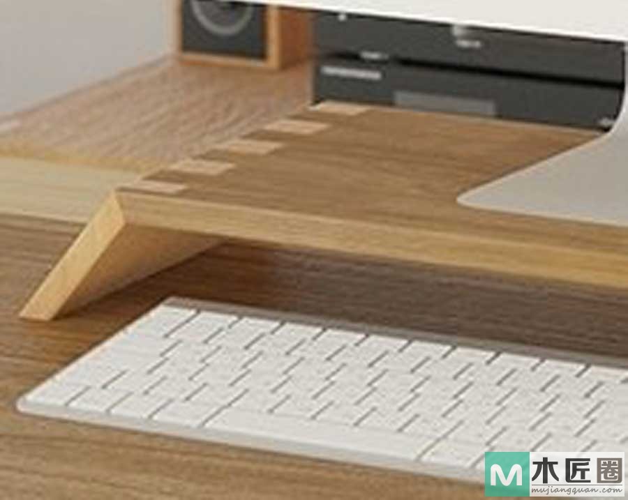 指接榫，类似左右两手手指交叉对接的榫卯结构