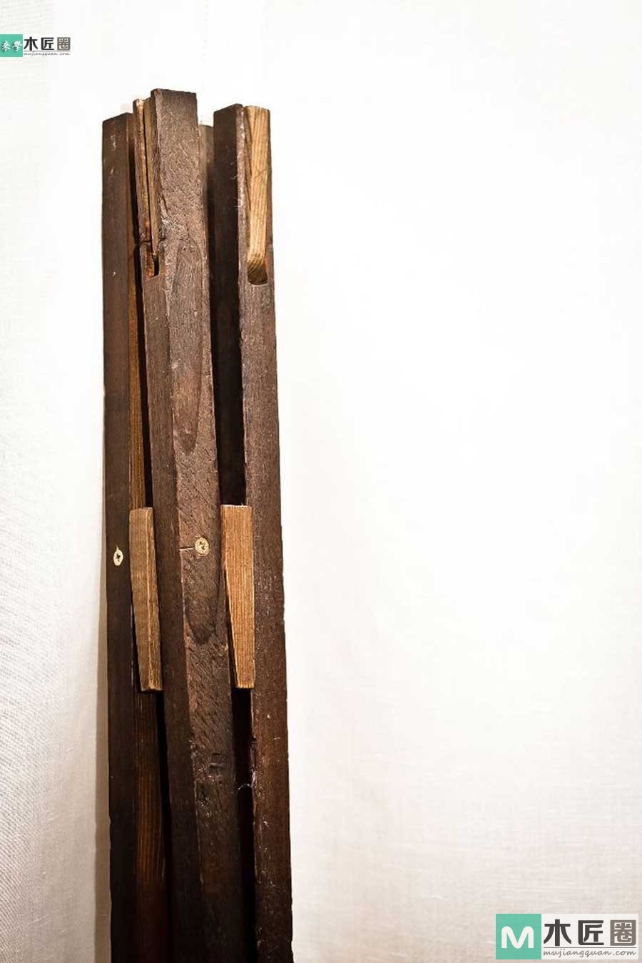 木工爱好者，diy自制创意木质衣帽架