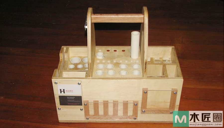 经常DIY，我的木制工具箱