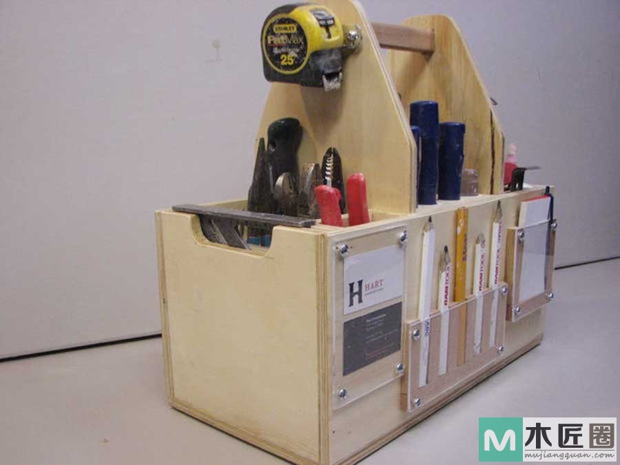 经常DIY，我的木制工具箱