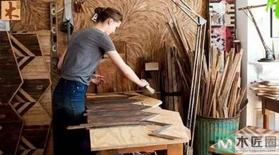 木工爱好者，去品位不同木头的diy气味和触感