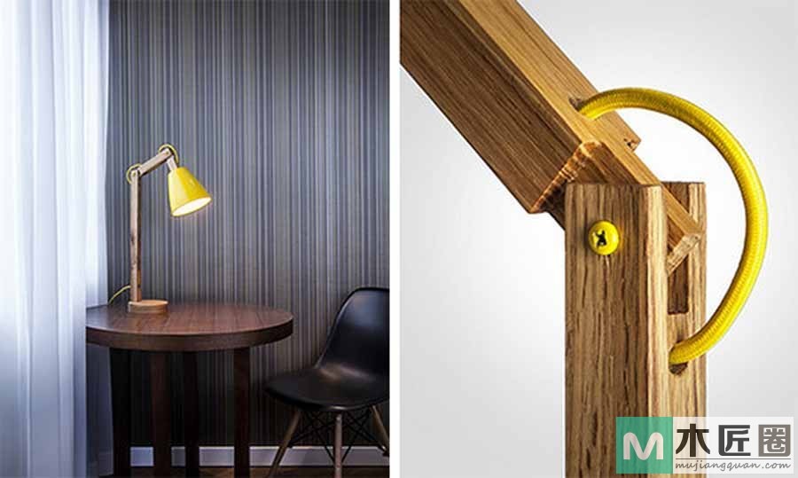 传统工艺结合现代理念，以色列设计师打造全新转臂灯