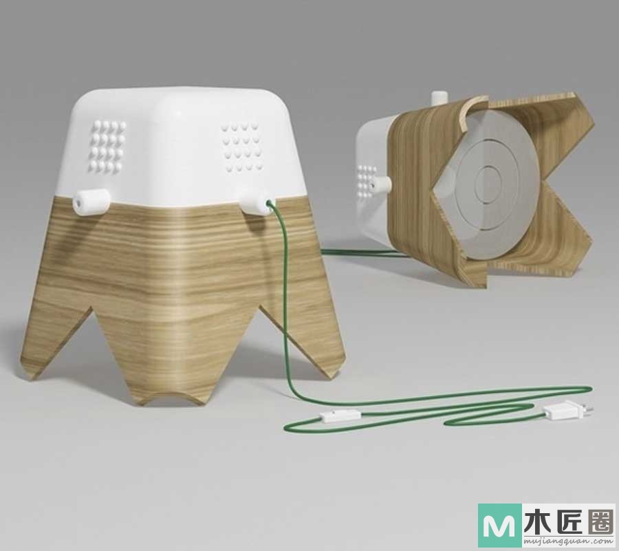 可以当凳子坐的灯，独特的外形显得十分可爱