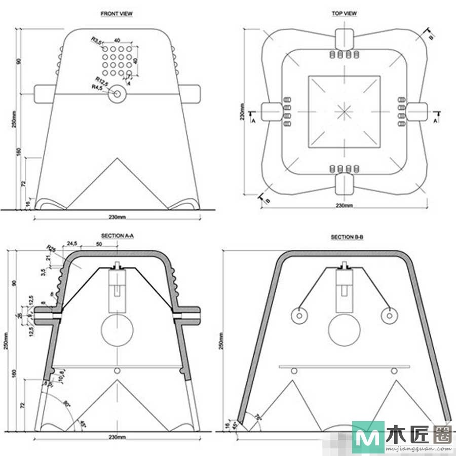 可以当凳子坐的灯，独特的外形显得十分可爱