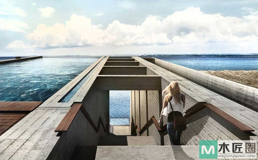 最孤独的真正海景房，景观工艺的概念将贯穿整个建筑设计