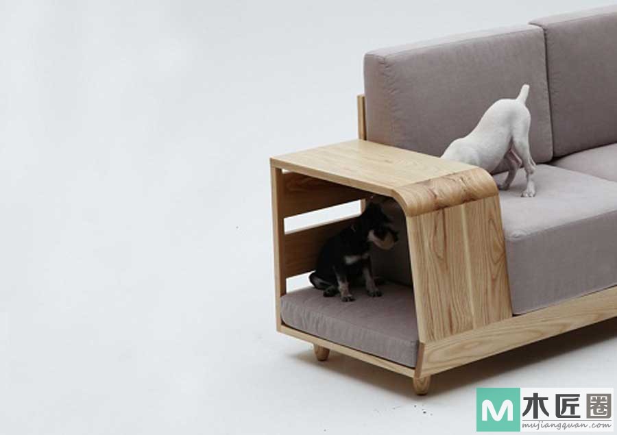 韩国设计师设计的创意家具，沙发中的爱宠安乐窝