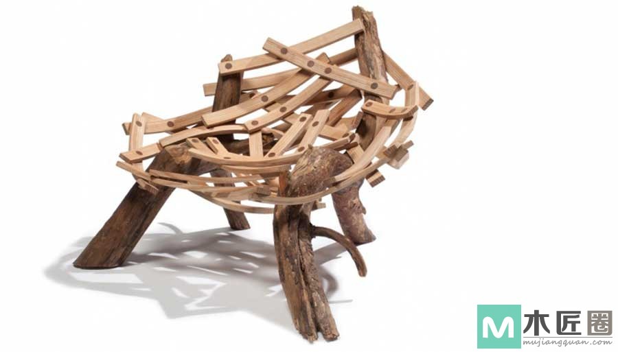 家具设计师的天然鸟巢椅，创意十足！