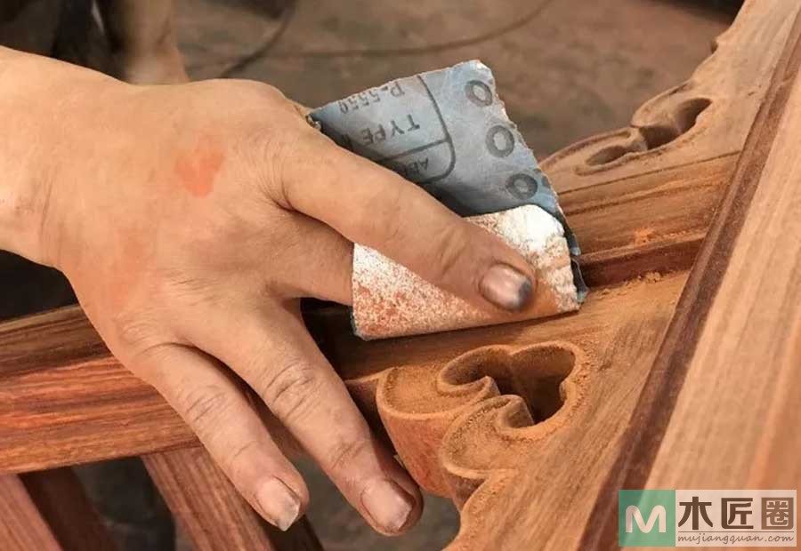 红木家具打磨工艺和技巧，以及如果做到精细打磨