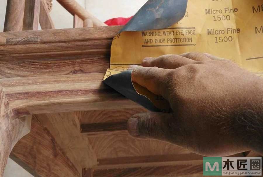 红木家具打磨工艺和技巧，以及如果做到精细打磨