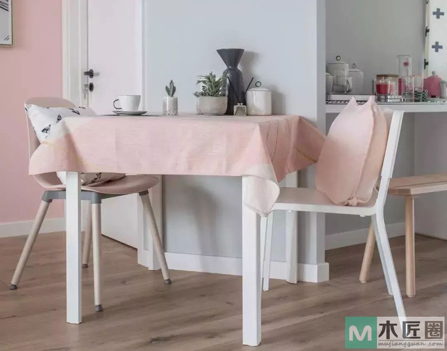 90后的梦想家园：89m2空间巧妙搭配，满溢少女心，甜蜜又温馨!