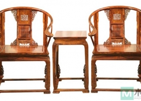 中式古典座椅，圈椅各部位名称