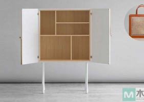 家具设计既是一门艺术，分享一款来自手袋灵感的橱柜