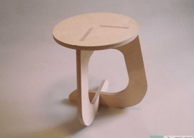 创意家具设计，简单组合凳子