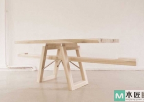 荷兰家具设计师，把跷跷板餐桌做的变得很有趣